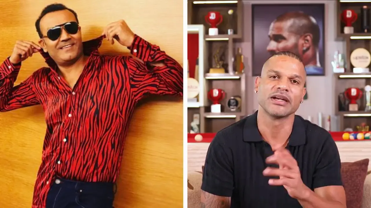 'Ever since you replaced me...': Sehwag's Controversial Post For Shikhar Dhawan Sparks Debate Virender Sehwag on Shikhar Dhawan's retirement