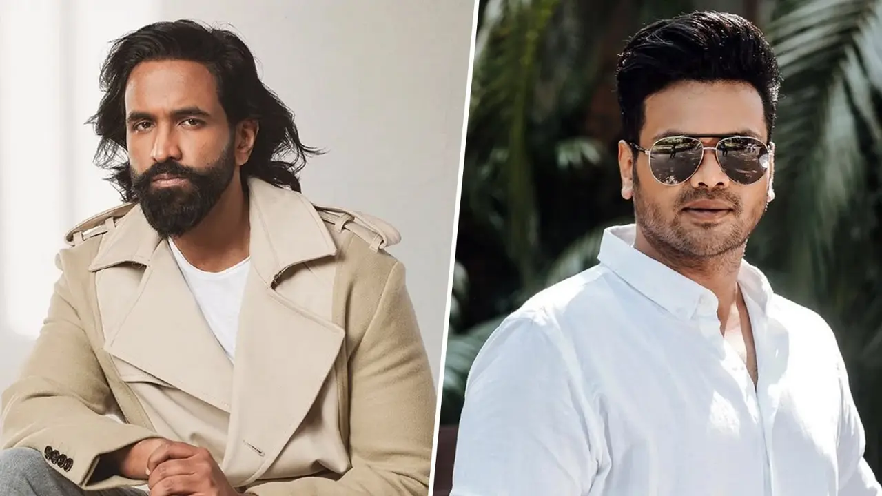 Vishnu Manchu (L), Manchu Manoj (R)