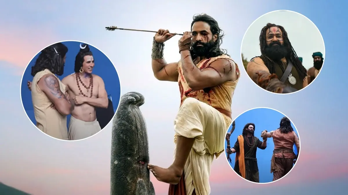 Kannappa Special: Rare On-Set Photos Of Vishnu Manchu, Akshay Kumar, Prabhas, Kajal Aggarwal And Mohanlal Go Viral Vishnu Manchu's Kannappa released on June 27