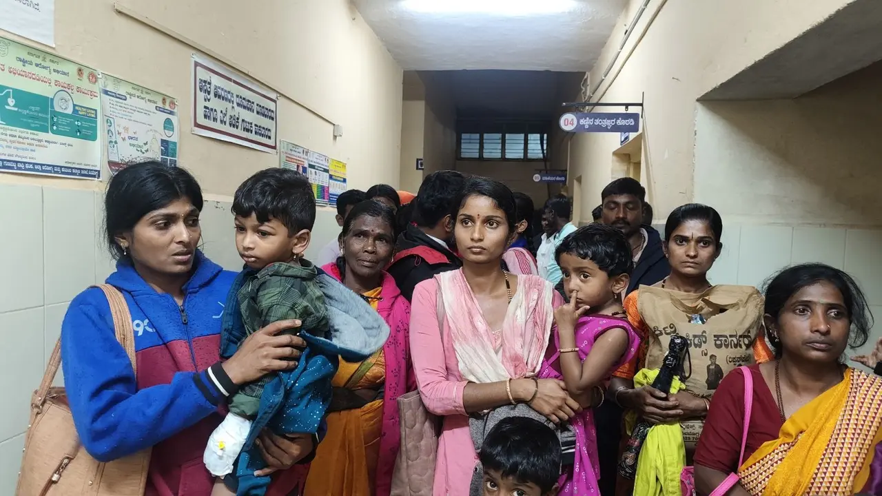 Vitamin A Drop Scare in Karnataka: 13 Anganwadi Children Complain of Vomiting, Stomach Pain in Shivamogga’s Hiresani Village