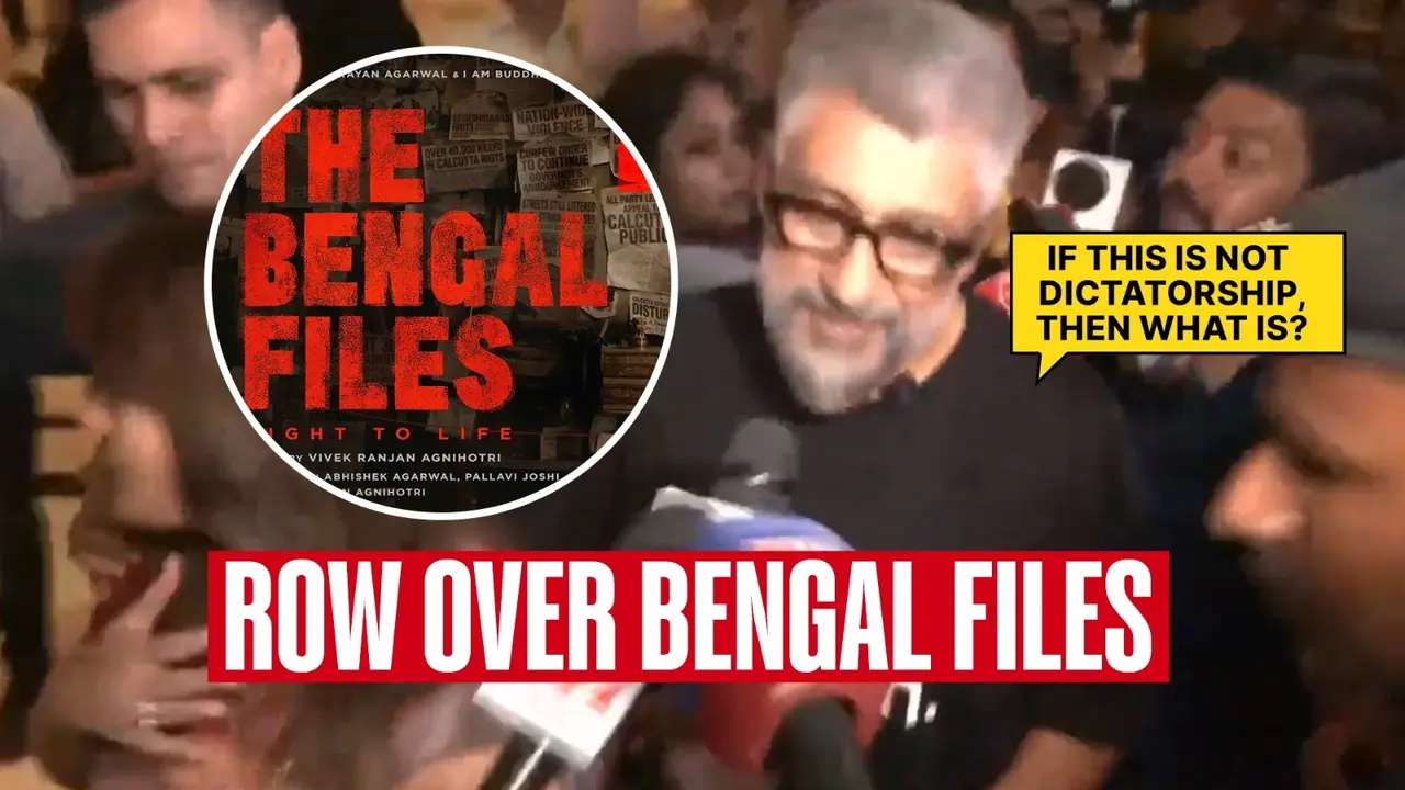 Vivek Agnihotri Question Freedom Of Expression In West Bengal.