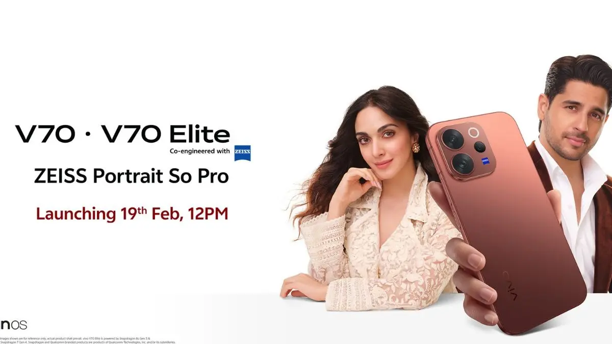 Vivo V70 Series 19 फरवरी को होगी भारत में लॉन्च, मिलेगा ZEISS लेंस का ट्रिपल कैमरा सेटअप vivo v70