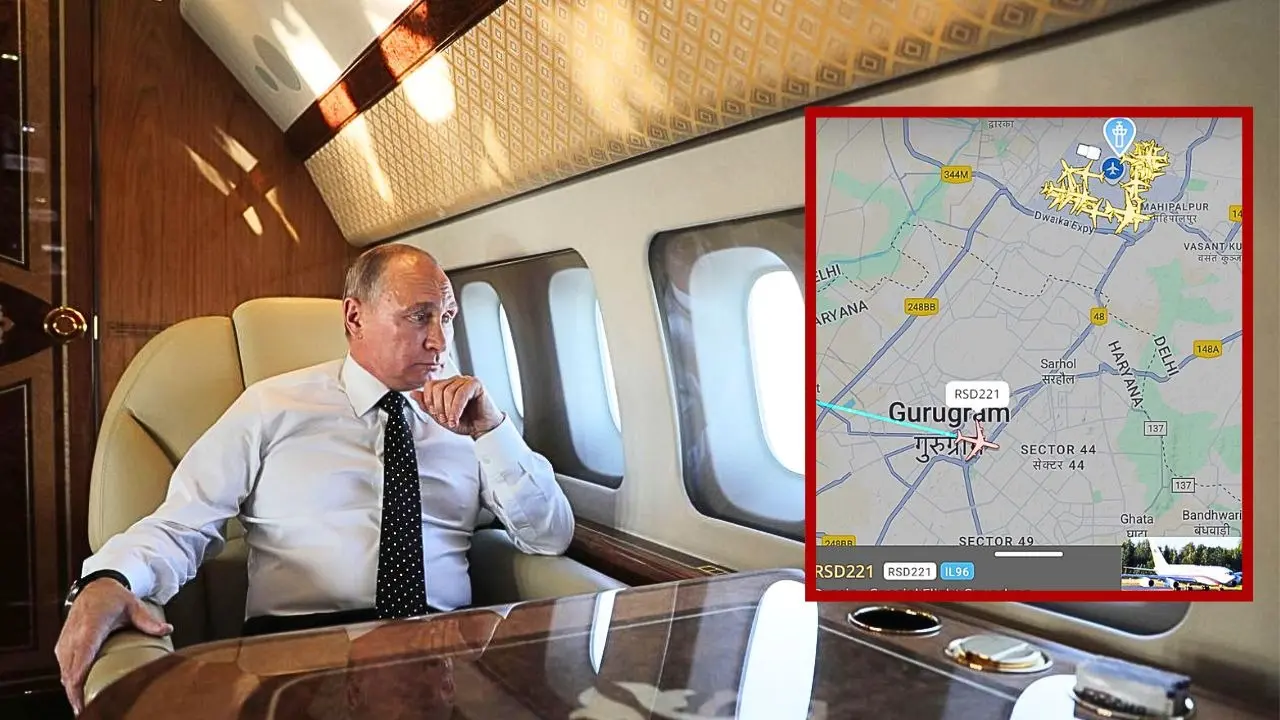 Vladimir putin plane live tracked