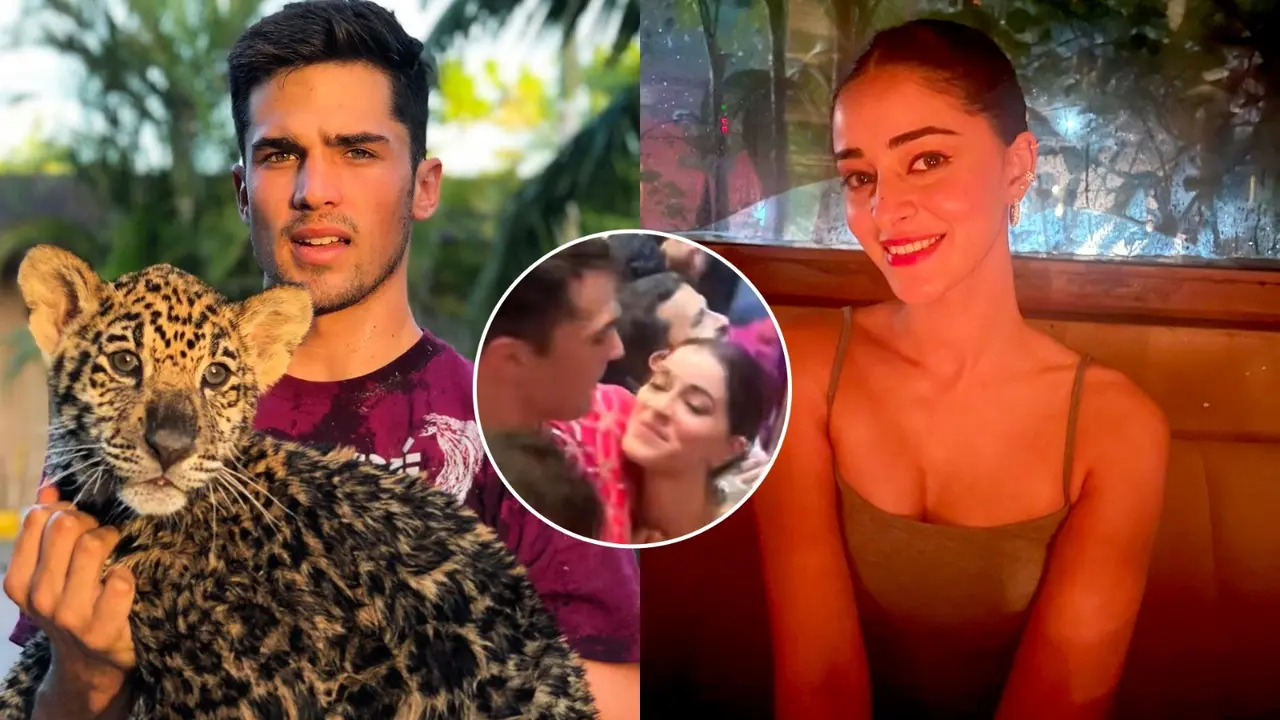 Walker Blanco (L), Ananya Panday (R)