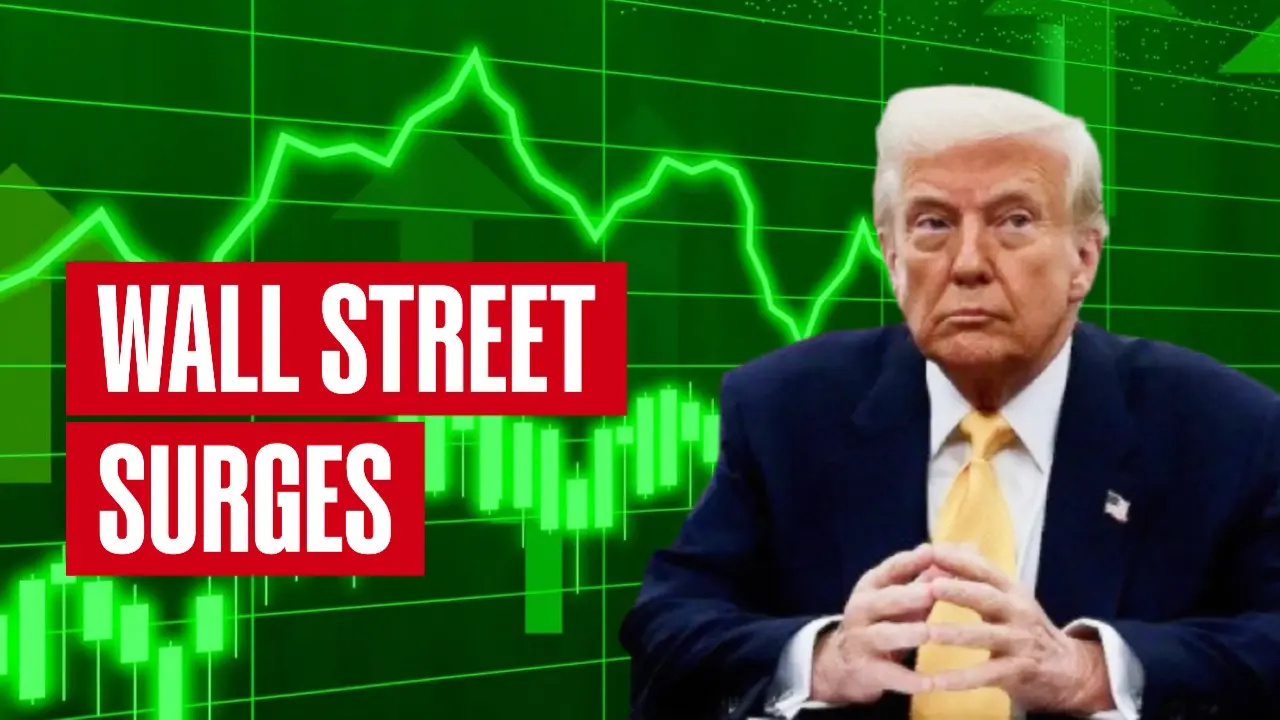 Wall Street Surges After Trump Announces 90-Day Tariff Pause