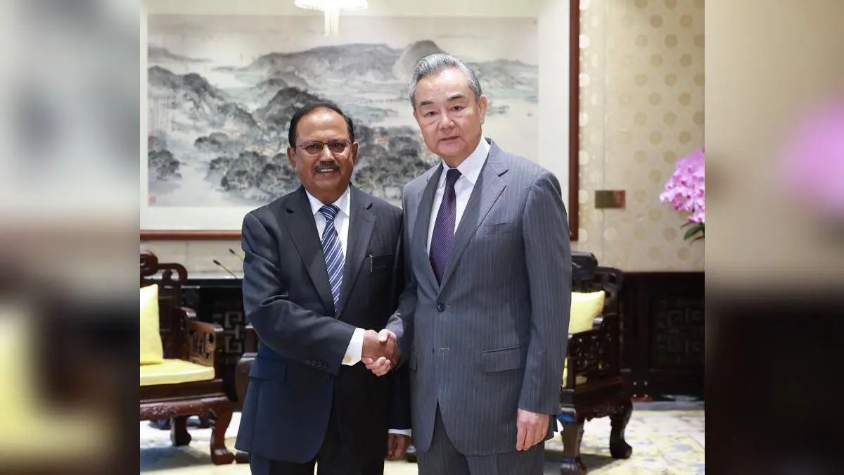 Chinese Foreign Minister Wang Yi Holds Talks With NSA Ajit Doval in Delhi, Meet With PM Modi Next Wang Yi arrived in India on Monday for a two-day visit and held talks with External Affairs Minister (EAM) S Jaishankar.