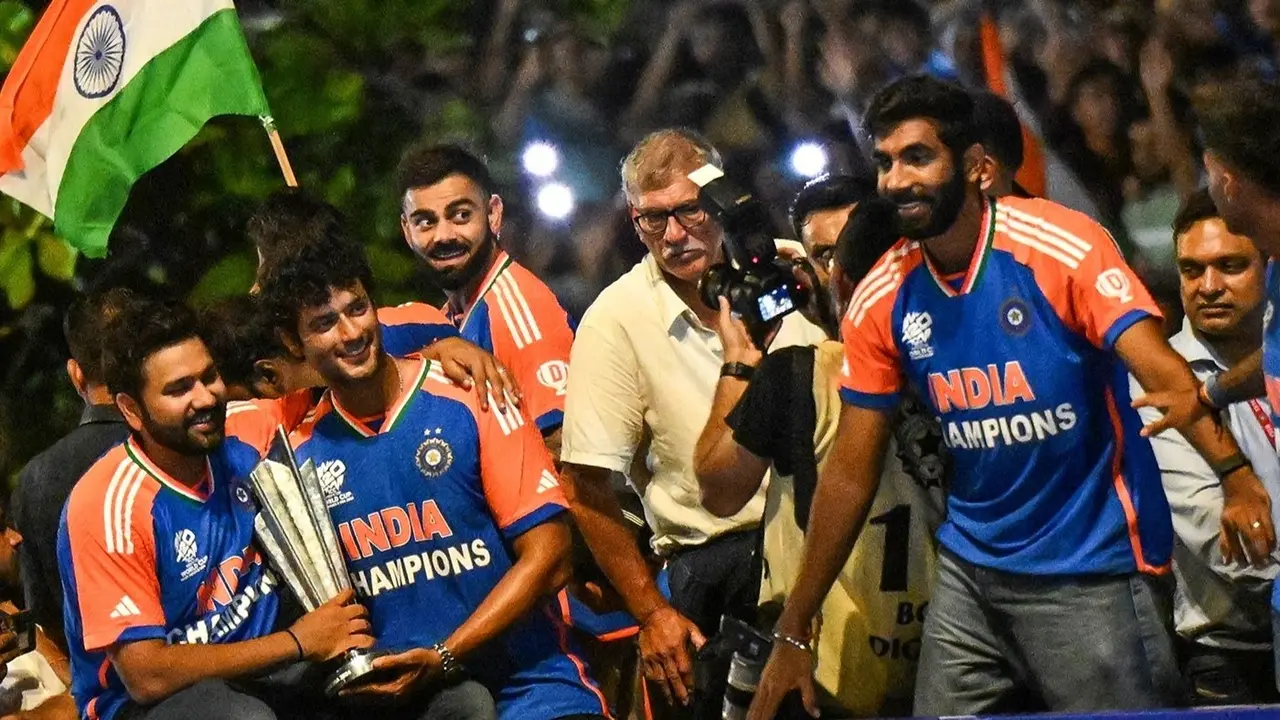 team india victory parade wankhede