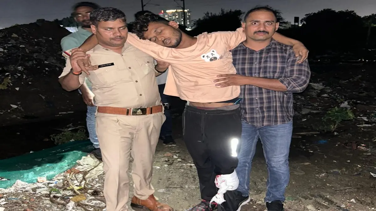 Wanted Criminal Anubhav Shukla With Rs 1 Lakh Bounty Nabbed In Lucknow Encounter Wanted Criminal Anubhav Shukla With Rs 1 Lakh Bounty Nabbed In Lucknow Encounter