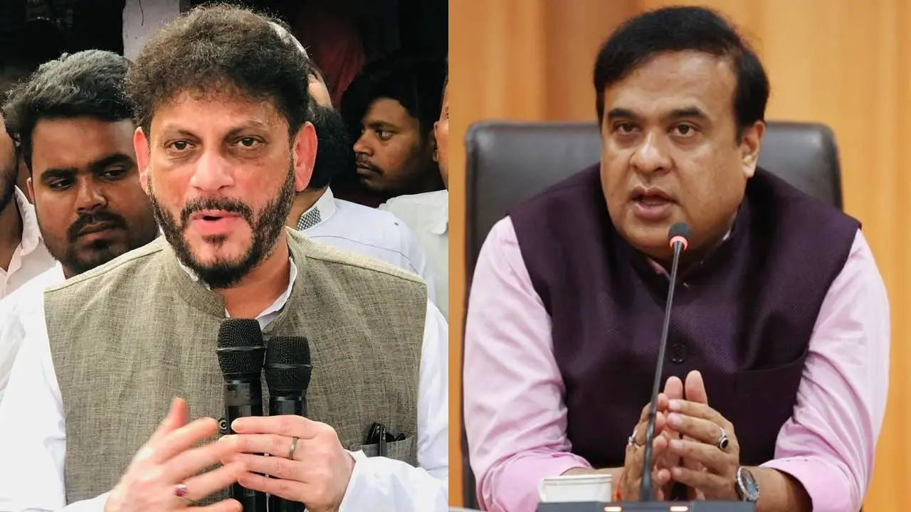 Waris Pathan and Assam CM Himanta Biswa Sarma