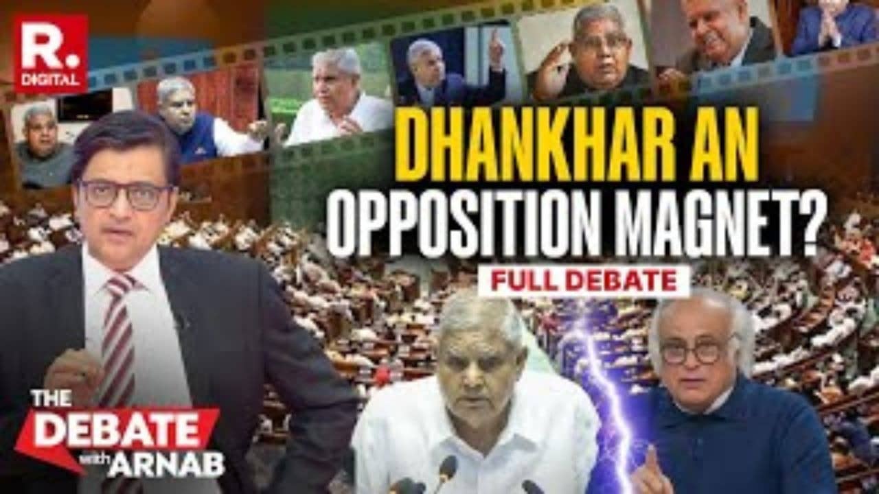 Dhankhar's Resignation Stirs Debate; Government Reacts to Impeachment