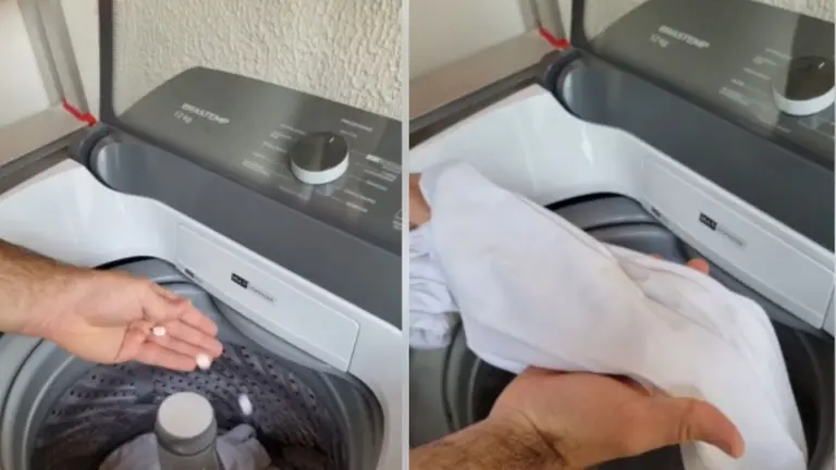 Washing Machine Hack: सफेद कपड़ों को सेकेंडों में चमकाएगी ये एक गोली, बस वॉशिंग मशीन में डालें और देखें कमाल Washing Machine Hack