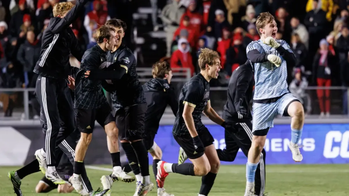 Washington players celebrate