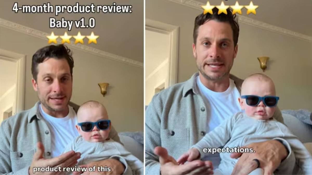 Watch 4MonthOld Baby's 'Product Review' Goes Viral, Reacts