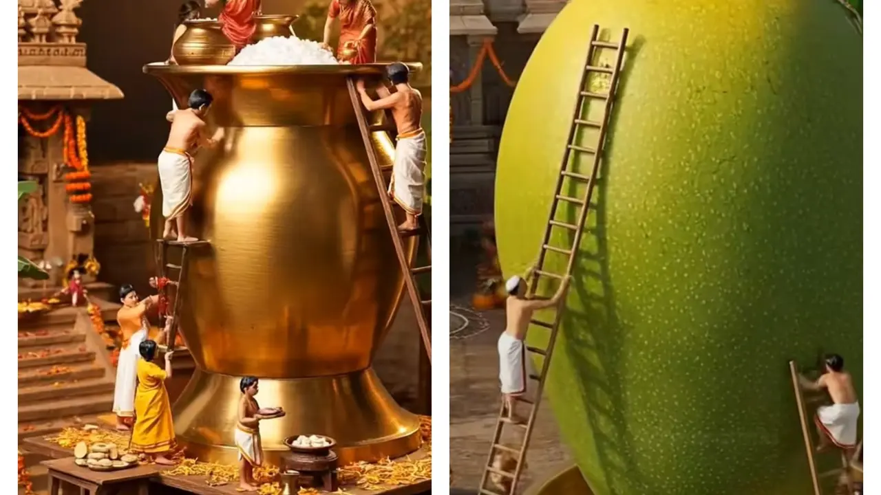 WATCH: AI-Generated Ugadi Celebrations Win the Internet, Netizens Call It the 'Cutest Video' WATCH: AI Creates the ‘Cutest’ Miniature Ugadi Celebration