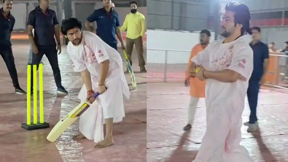 WATCH | Baba Bageshwar Takes On Mumbai Police in Epic Cricket Face-Off
