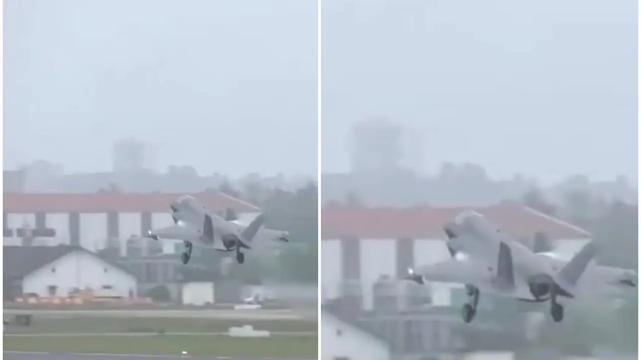 Watch: Exact Moment UK’s F-35B Fighter Jet Takes Off from Thiruvananthapuram After 38 Days Watch: Exact Moment UK’s F-35B Fighter Jet Takes Off from Thiruvananthapuram After 38 Days