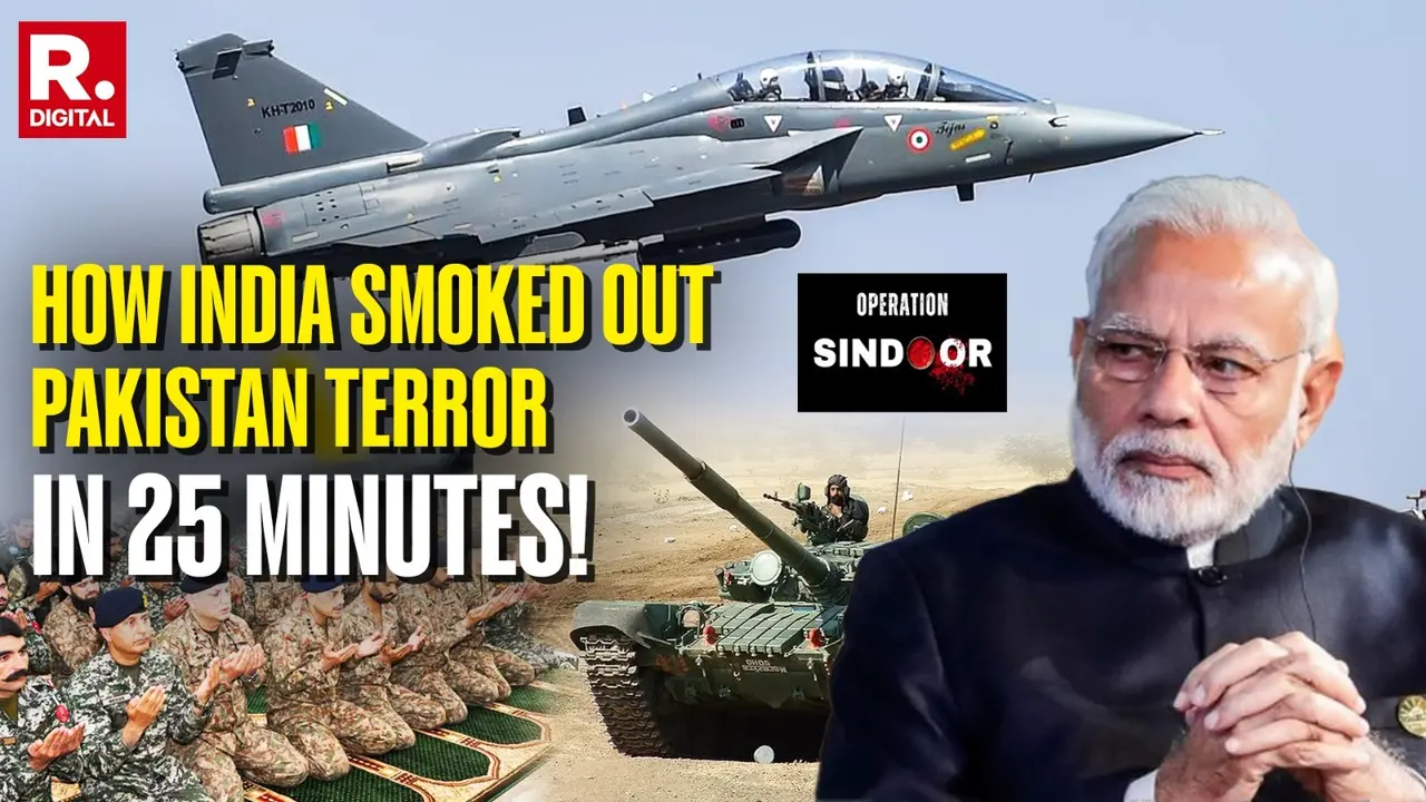 WATCH: India Army Releases Footages of Operation Sindoor, Shows How It Turned Pakistan’s Terror Camps Into Ashes In 25 Minutes