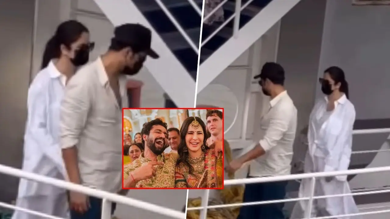 Watch: Katrina Kaif-Vicky Kaushal Headout To Alibaug For Midweek Getaway, Fans Demand Actress To Return To Big Screens