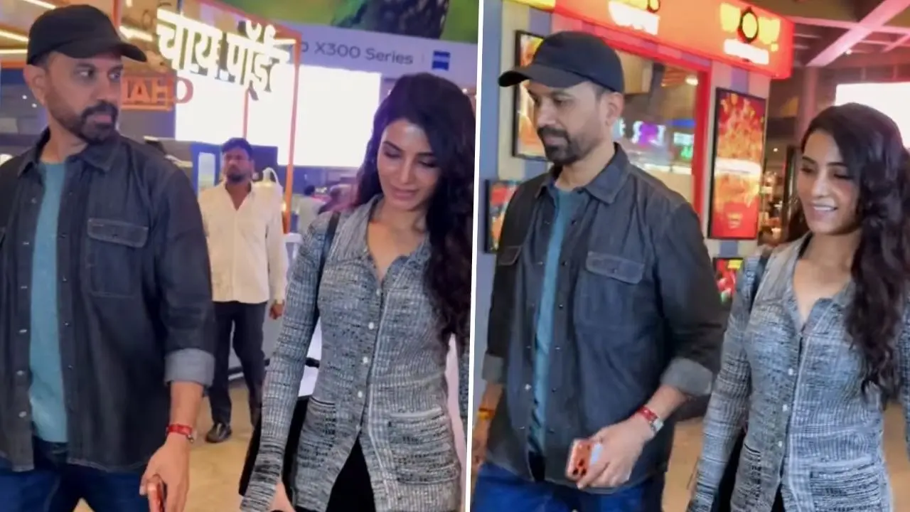 Watch | Samantha Ruth Prabhu-Raj Nidimoru Make Their First Public Appearance Together After Wedding