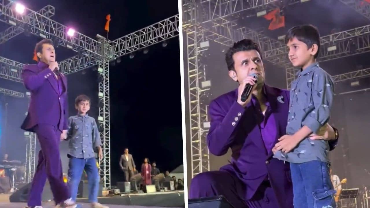 Watch: Sonu Nigam Helps Lost Child To Find His Uncle During Hubbali Concert, Video Goes Viral