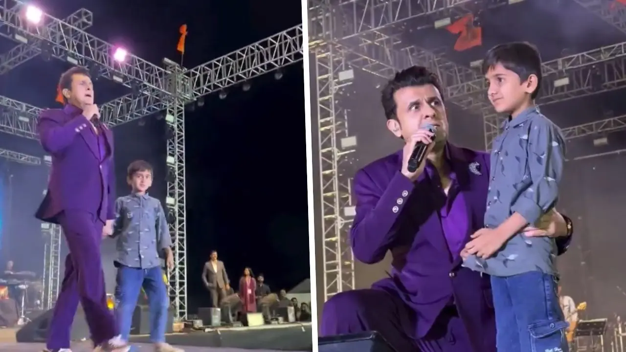Watch: Sonu Nigam Helps Lost Child To Find His Uncle During Hubbali Concert, Video Goes Viral Watch: Sonu Nigam Helps Lost Child To Find His Uncle During Hubbali Concert, Video Goes Viral