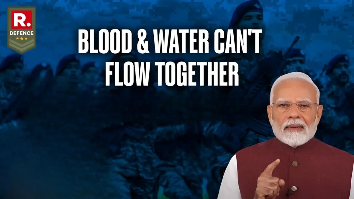 ‘Water and Blood Cannot Flow Together’: PM Modi's Stern Message To Pakistan Over Indus Waters