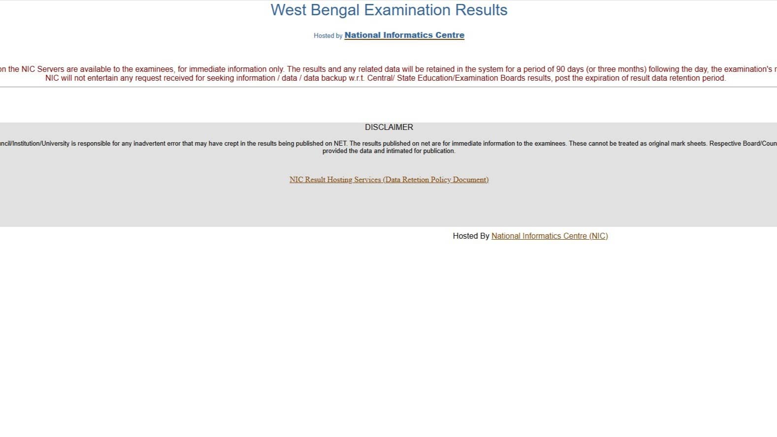 WB Board Class 12th Result 2025