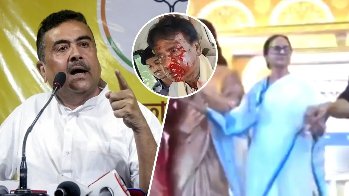 WB LoP Suvendu Adhikari demands CM Mamata Banerjee's resignation over attack on BJP workers