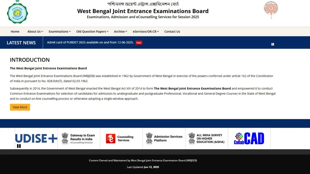 WBJEE Result 2025 Likely to Release Soon