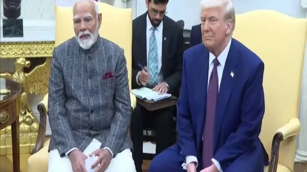 PM Modi Meets Donald Trump: 'हमारे मिलने का मतलब है एक और एक 11...', डोनाल्ड ट्रंप से मिलकर बोले PM मोदी pm narendra modi donald trump joint press confrence
