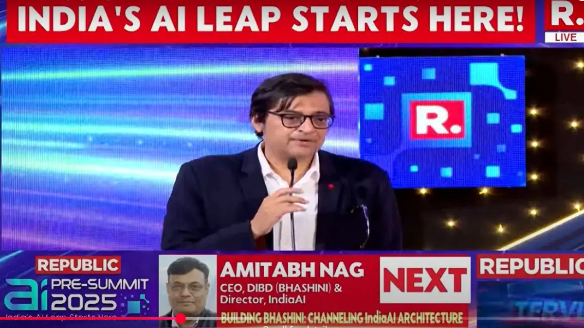 ‘We Must Have Nationalistic AI,’ Arnab Goswami, Editor in Chief of Republic Media Raises the Nation's Call at Republic AI Pre-Summit 2025 ‘We Must Have Nationalistic AI,’ Arnab Goswami, Editor in Chief of Republic Media Raises the Nation's Call at Republic AI Pre-Summit 2025