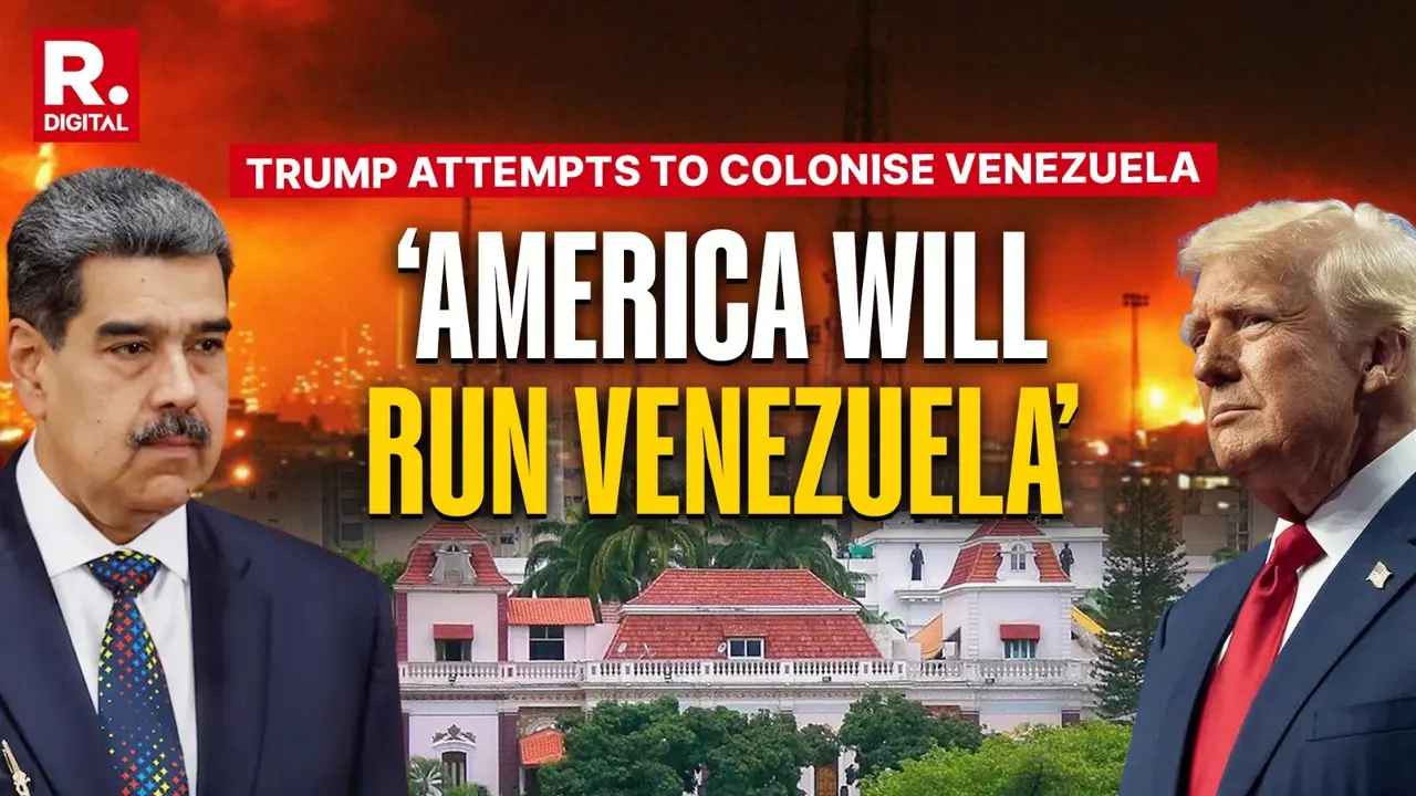 'We're Going To Run The Country': Trump Announces US Control Over Venezuela After Maduro Capture