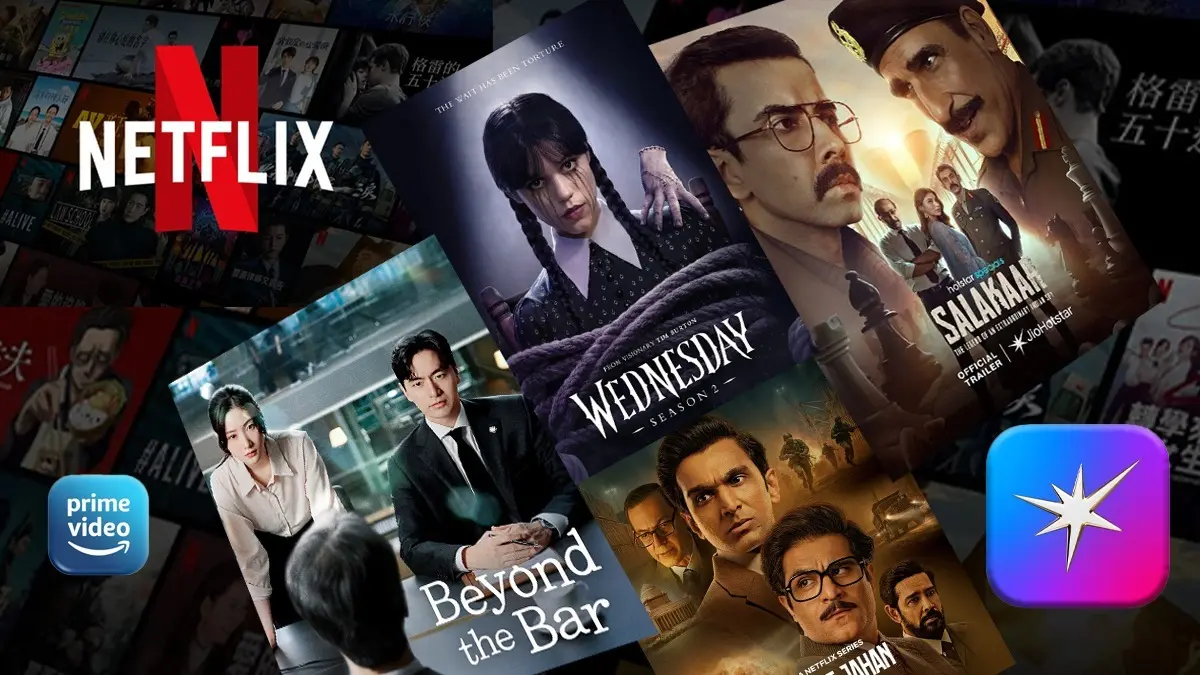Web Series Releasing In August 2025: Saare Jahan Se Accha, Salakaar, Wednesday S2, Beyond the Bar And More To Watch On Netflix, Prime Video, JioHotstar Web Series Releasing In August 2025