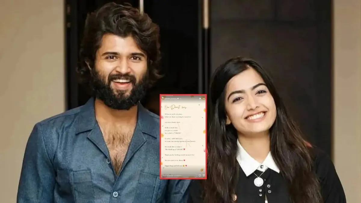 Wedding Of VIROSH: Rashmika Mandanna-Vijay Deverakonda Officially Confirms Relationship, To Tie The Knot In Udaipur Wedding Of VIROSH
