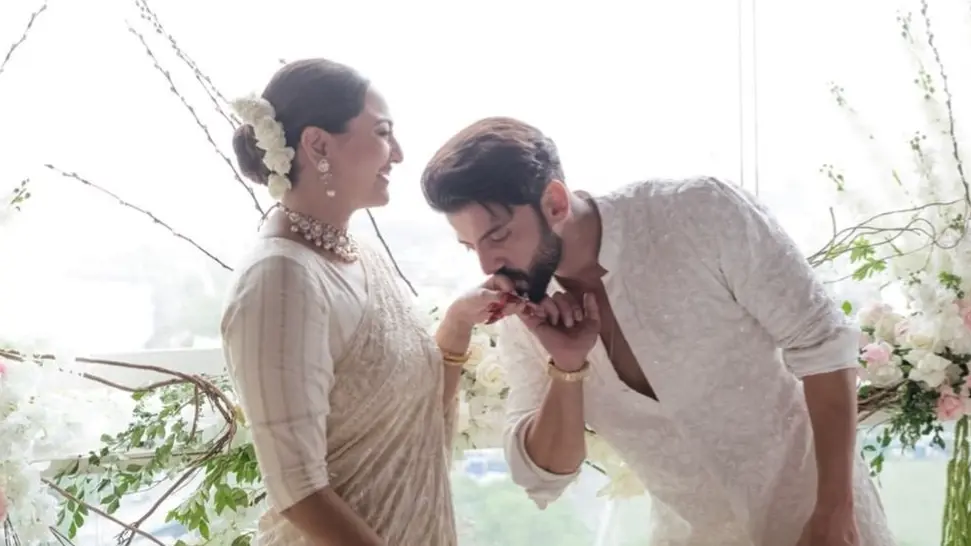 Sonakshi Sinha's wedding day look