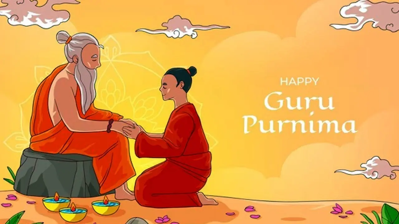 What are the short lines on Guru Purnima?