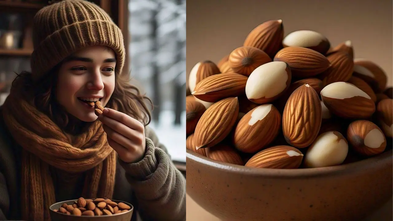 What is right way almonds to eat in winter