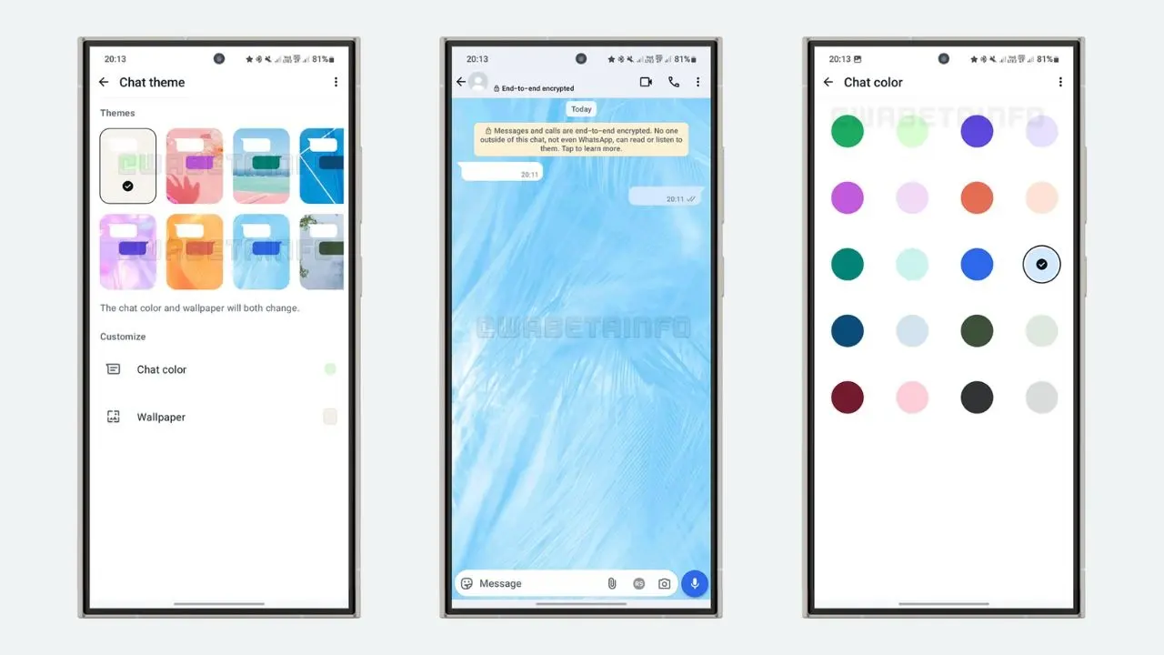 WhatsApp rolls out Telegram-like chat themes but not to everyone whatsapp