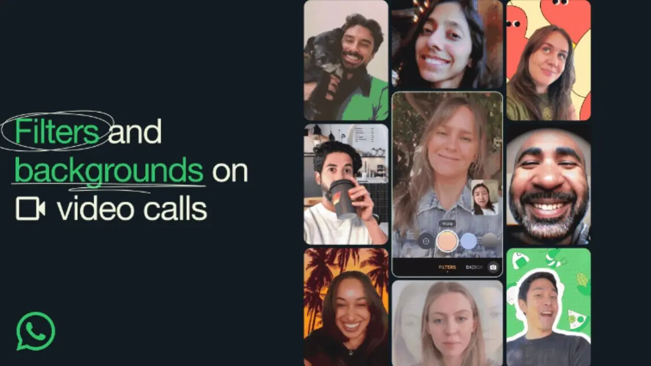 WhatsApp rolls out new filters, backgrounds for video chat whatsapp filters