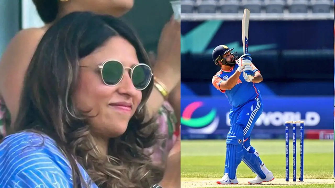 Rohit Sharma and Ritika Sajdeh