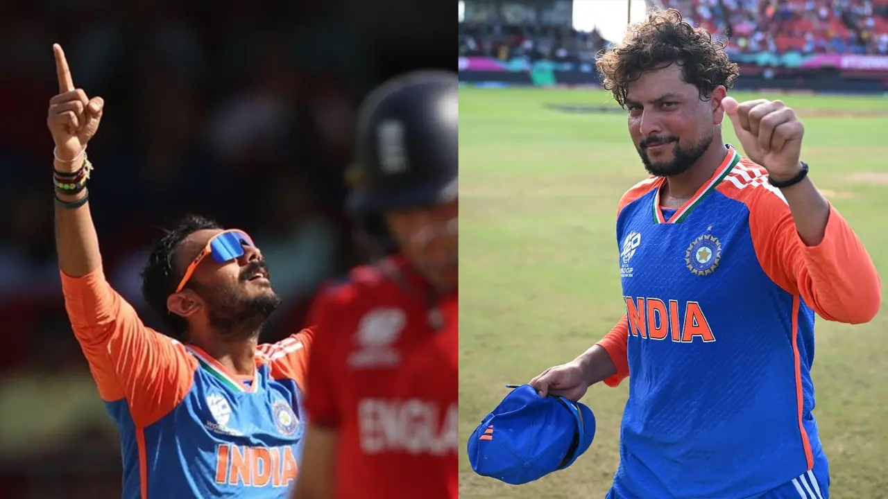 Axar Patel and Kuldeep Yadav