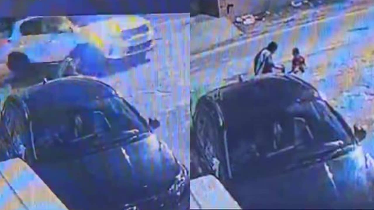 Video: Car Crushes Toddler Playing With Mother Outside House in Noida ...