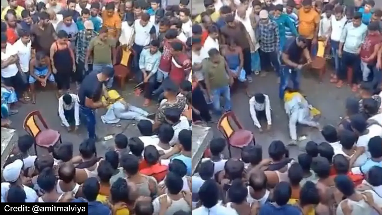 Video of woman brutally beaten in Bengal goes viral