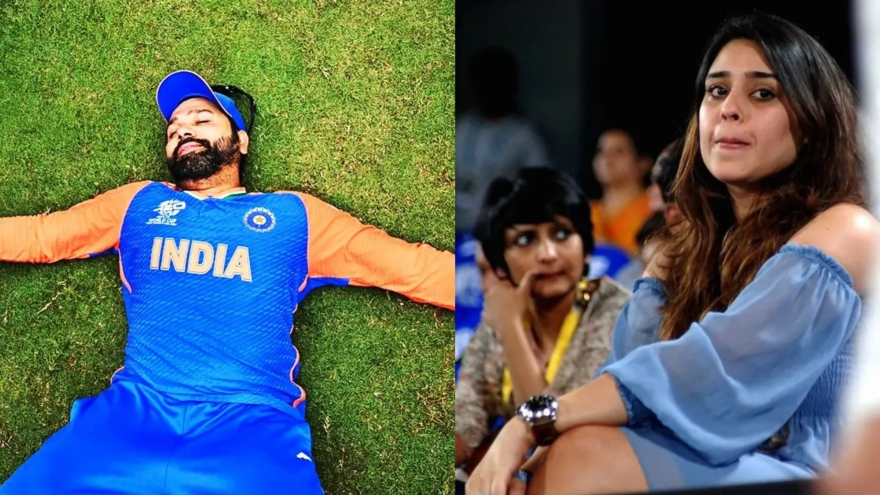 Rohit Sharma and Ritika Sajdeh