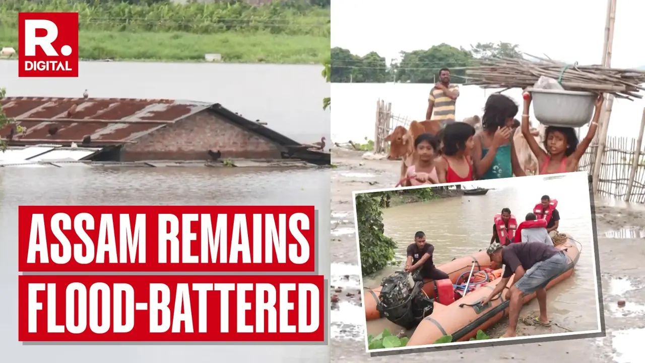 Assam Flood Fury Deepens: Death Toll Rises To 61, 14 Deaths In Last 24 Hours Assam Flood Fury Deepens: Death toll rises to 61, 14 deaths in last 24 hours