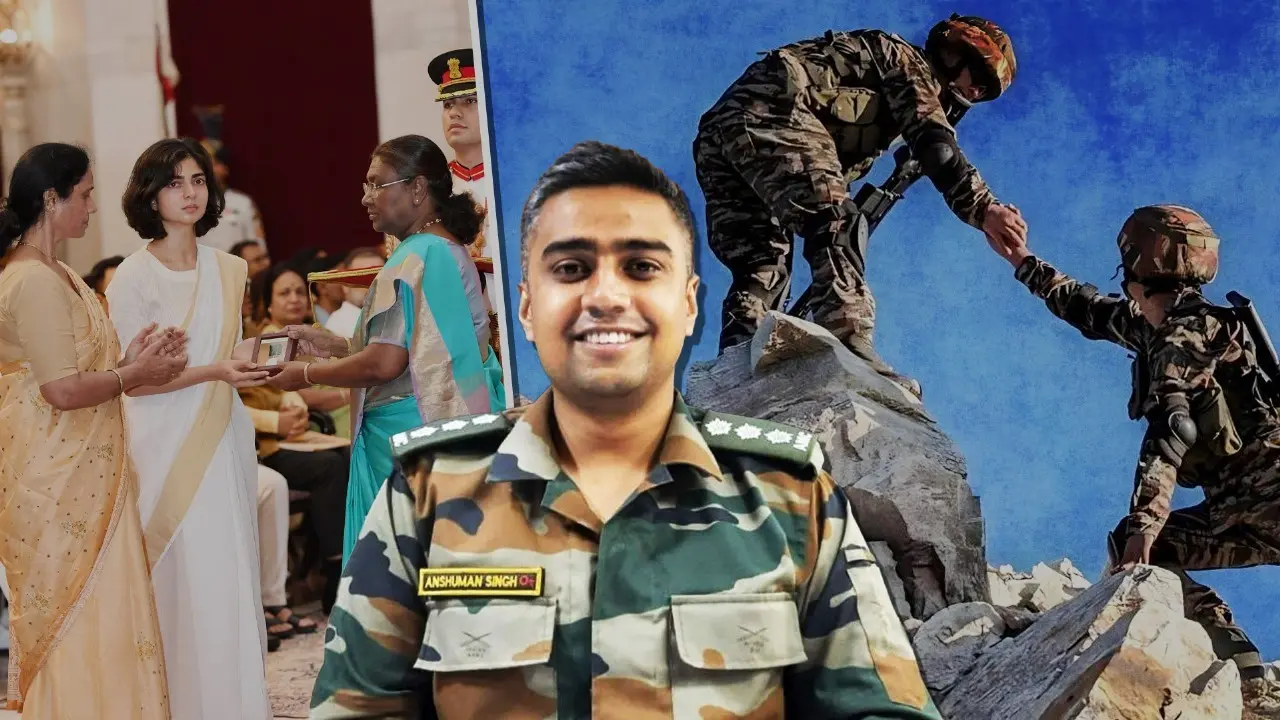 "I Would Die with the Brass on My Chest": Captain Anshuman Singh Awarded Kirti Chakra Posthumously Captain Anshuman Singh