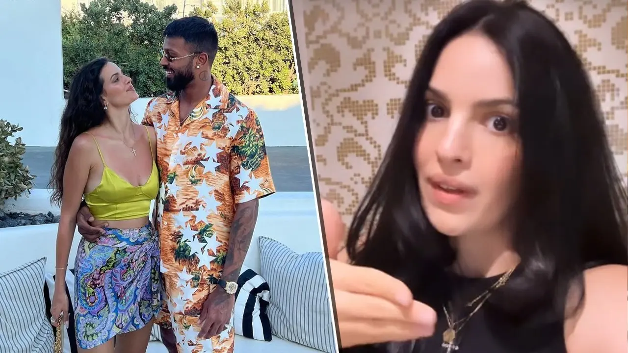 Hardik Pandya and Natasa Stankovic