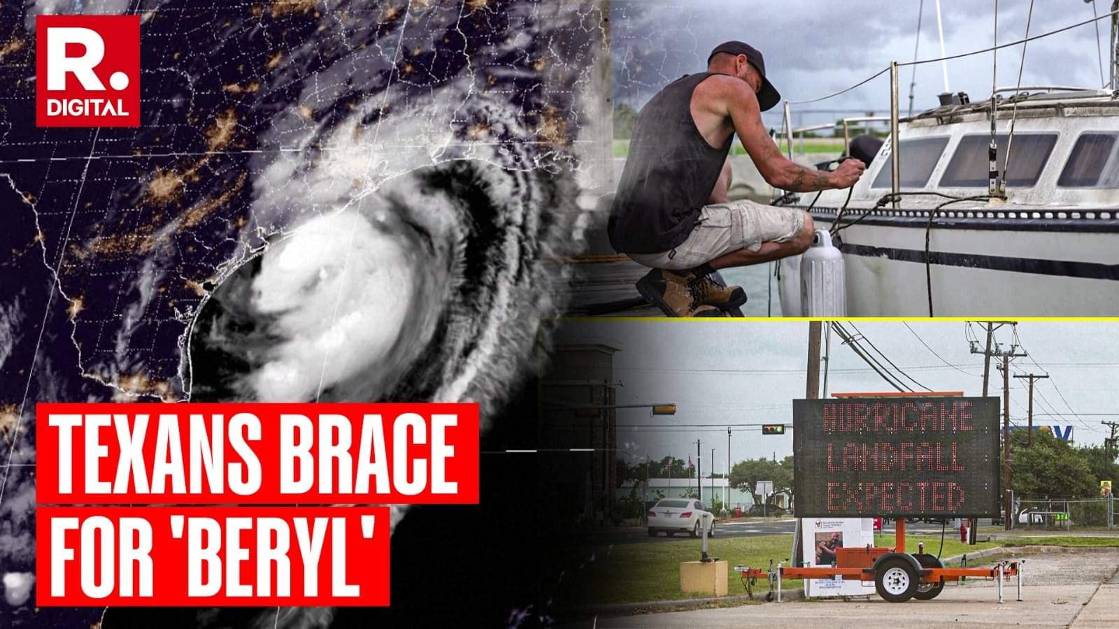 Texans Brace for Beryl: Evacuations and Preparations Underway
