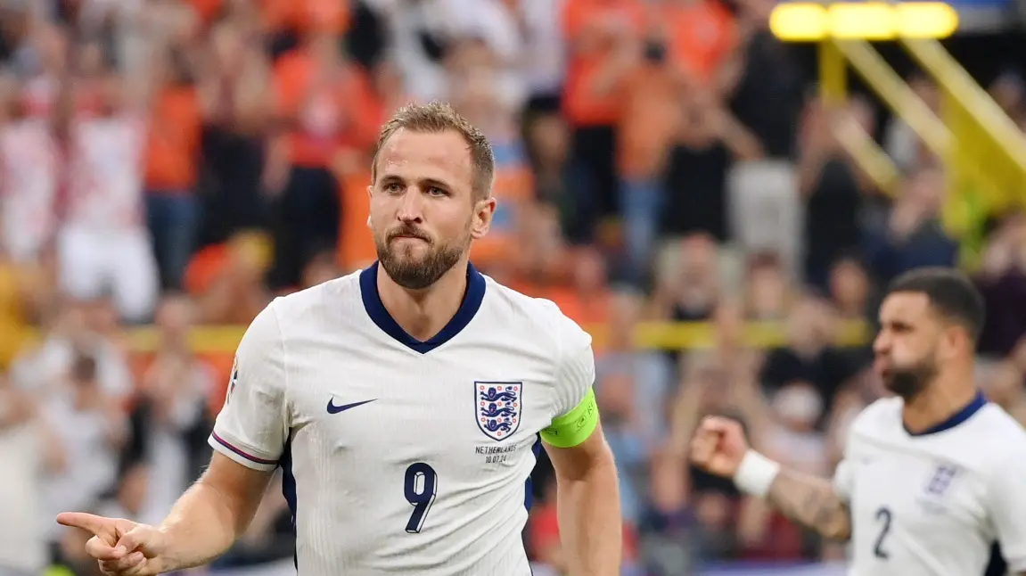 Harry Kane Makes History, Becomes All-Time Top-Scorer in Knockout Games in EUROs Harry Kane