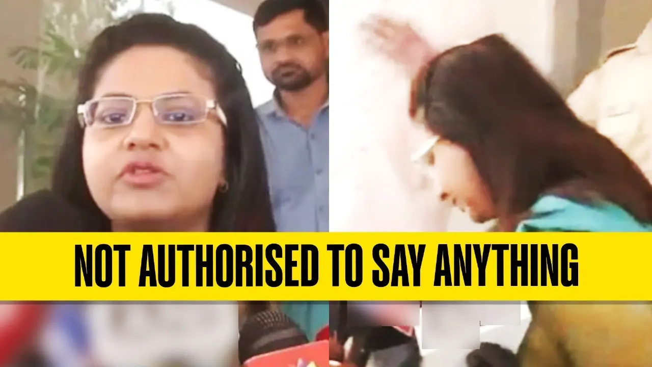 ‘Not Authorised to Say Anything’: IAS Officer Puja Khedkar Speaks Out Amid Controversy | Video IAS Puja Khedkar